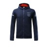 AFC Ajax Hooded Trainingsjacke 2017-18 Blau